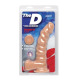 Фаллоимитатор Doc Johnson The D - Ragin D - 9 Inch With Balls - ULTRASKYN - Caramel, диаметр 5,1см