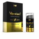 Жидкий вибратор Intt Vibration Vodka (15 мл), густой гель, очень вкусный, действует до 30 минут