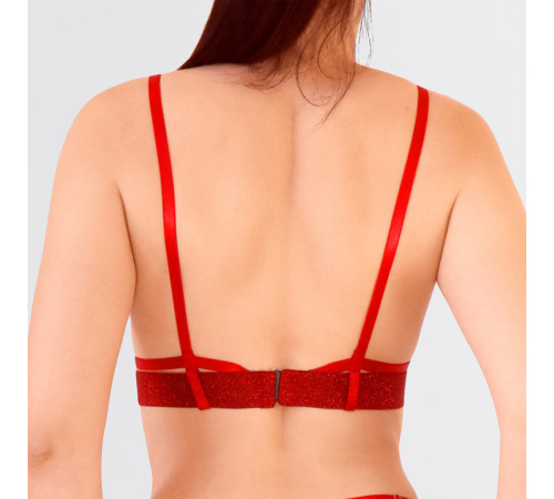 Сексуальний комплект білизни Angel розмір XS-M, колір Червоний