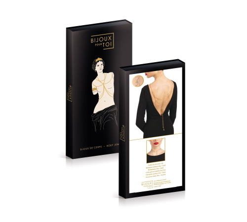 Кольє на спину Bijoux Pour Toi - Lise Gold