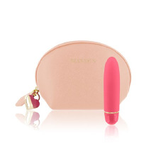 Вибропуля RIANNE S - Classique Vibe мини-вибратор на 7 режимов, чехол-косметичка Coral