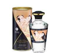 Разогревающее масло Shunga Aphrodisiac Warming Oil - Vanilla Fetish (100 мл) без сахара, вкусный