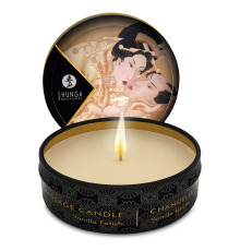 Массажная свеча Shunga Mini Massage Candle - Vanilla Fetish (30 мл) с афродизиаками