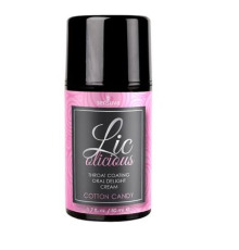 Гель для минета Sensuva - Lic-o-licious Cotton Candy (50 мл), маслянистый, без сахара