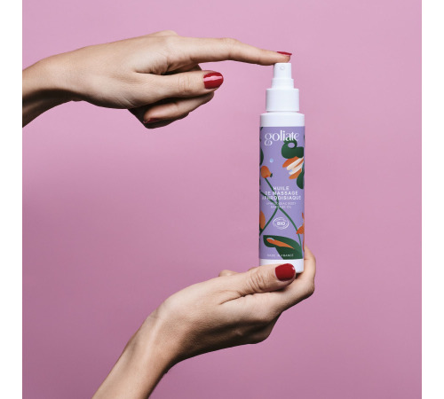 Масажна олія Goliate Huile De Massage Aphrodisiaque 100 мл, органічна, зігрівальний ефект