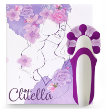 Стимулятор с имитацией оральных ласк FeelzToys - Clitella Oral Clitoral Stimulator Purple