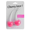 Вагінальні кульки Love To Love CHERRY LOVE, діаметр 3,5 см, вага 77г