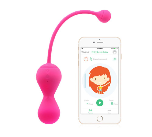 Смарт-вагинальные шарики Magic Motion Kegel v2, классическая форма, для тренировок и удовольствия