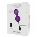 Вагинальные шарики с вибрацией Adrien Lastic Kegel Vibe Purple, диаметр 3,7см