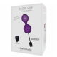 Вагинальные шарики с вибрацией Adrien Lastic Kegel Vibe Purple, диаметр 3,7см