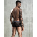 Мужские кружевные трусы боксеры, One Size Black