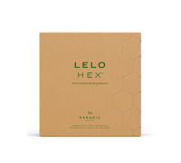 Презервативи LELO HEX Condoms Organic 36 Pack, тонкі та суперміцні