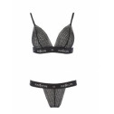 Комплект белья GLAMISS SET black XXL/XXXL - Passion Exclusive