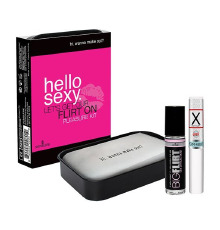 Подарочный набор для флирта Sensuva Hello Sexy (стимулирующий бальзам для губ и феромоны)