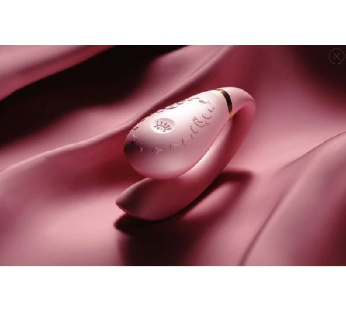 Вибромассажер с функцией управления со смартфона  ZALO Fanfan, Rogue Pink