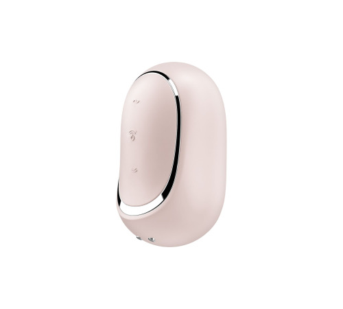 Вакуумний стимулятор із вібрацією Satisfyer Pro To Go 2 Beige