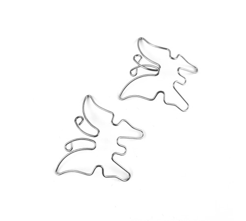 Украшение для сосков Бабочки Серебро