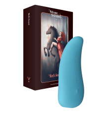 Вибратор-язычок FairyGasm ThrillLeaf blue