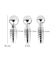 Стимулятор уретры 8 мм, металл