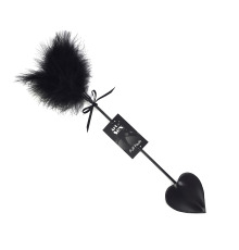 Щекоталка со шлепалкой Пика Art of Sex - Puff Peak, цвет Черный