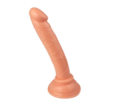Гелевый мини фаллоимитатор на присоске Mini Fallos, Телесный