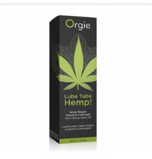 Лубрикант на водной основе с маслом каннабиса «Lube Tube Hemp» Orgie