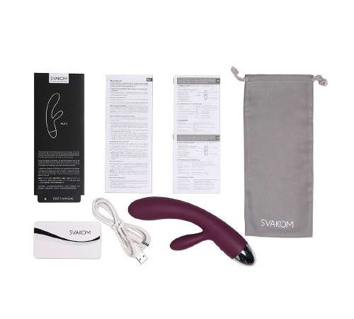 Вибратор кролик Svakom Alice Violet