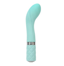 Роскошный вибратор Pillow Talk - Sassy Teal с кристаллом Сваровски для точки G, подарочная упаковка
