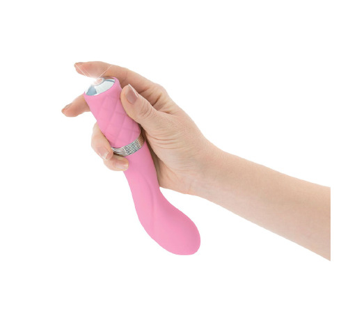 Розкішний вібратор Pillow Talk - Sassy Pink з кристалом Сваровські для точки G, подарункова упаковка