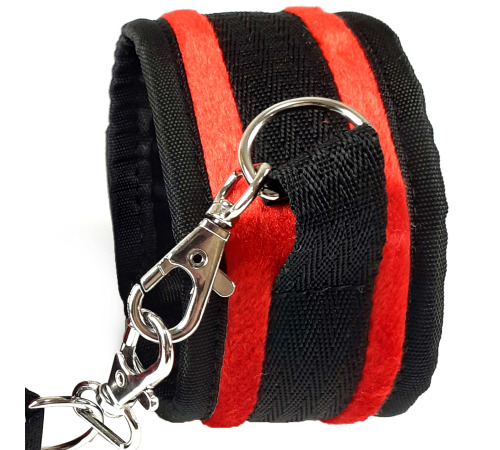 Поножи BDSM MidNight красные