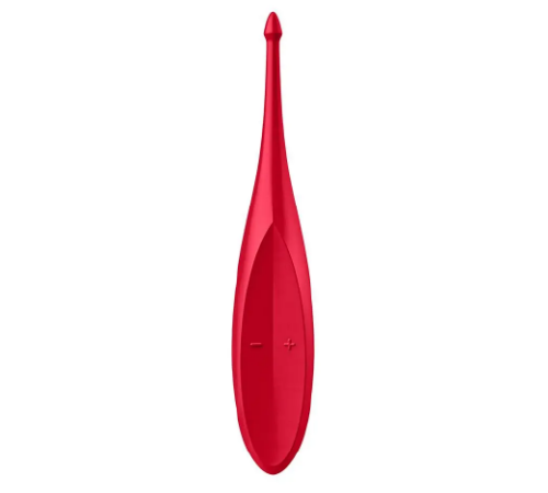 Вібратор для цілеспрямованої стимуляції Satisfyer Twirling Fun POPPY RED