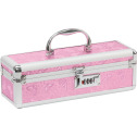 Кейс для хранения секс-игрушек Powerbullet - Lockable Vibrator Case Pink с кодовым замком