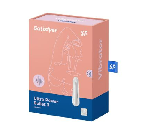 Віброкуля на акумуляторі Satisfyer Ultra Power Bullet 3 White