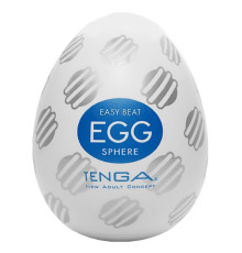 Мастурбатор-яйцо Tenga Egg Sphere с многоуровневым рельефом