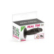 Фаллоимитатор Real Body - Real Tim Black, TPE, диаметр 3,4см