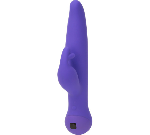 Вибратор-кролик Touch by SWAN - Trio Purple, сенсорное управление, ротация, диаметр 3,8 см