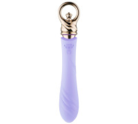 Вібратор для точки G із підігрівом Zalo Sweet Magic - Courage Fantasy Violet