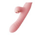 Вібратор з ротацією та вакуумною стимуляцією ZALO ROSE RABBIT PINK