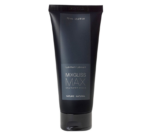 Анальная гель-смазка MixGliss MAX NATURE (70 мл) на водной основе с экстрактом алоэ