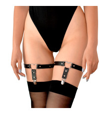 Гартеры для чулок из натуральной кожи Art of Sex Paula (2 шт.)