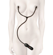 Автоматическая помпа для сосков с вибрацией Doc Johnson Kink - Swell - Auto Nipple Sucker Cups