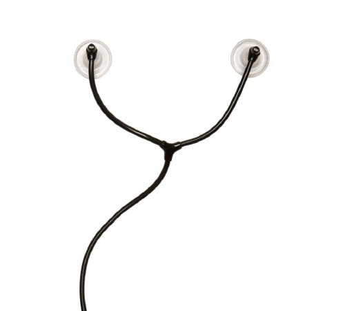 Автоматическая помпа для сосков с вибрацией Doc Johnson Kink - Swell - Auto Nipple Sucker Cups