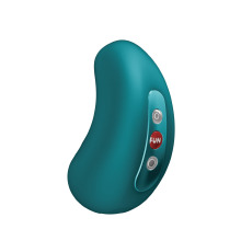 Вакуумный стимулятор с вибрацией Fun Factory Cherie Bottle Green, 11 + 12 режимов работы, перезаряжаемый