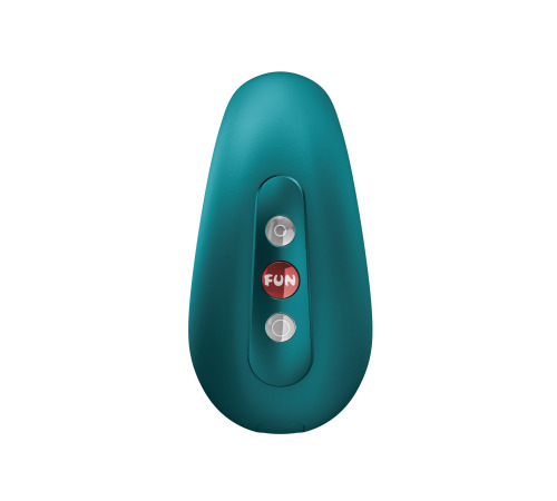 Вакуумный стимулятор с вибрацией Fun Factory Cherie Bottle Green, 11 + 12 режимов работы, перезаряжаемый
