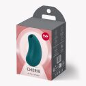 Вакуумный стимулятор с вибрацией Fun Factory Cherie Bottle Green, 11 + 12 режимов работы, перезаряжаемый