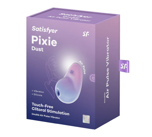 Вакуумный вибратор Satisfyer Pixie Dust Violet/Pink