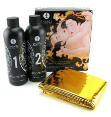 Гель для NURU массажа Shunga Oriental Body-to-Body – Melon Mango (2 x 225 мл) плюс простыня