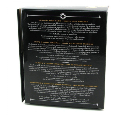 Гель для NURU массажа Shunga Oriental Body-to-Body – Melon Mango (2 x 225 мл) плюс простыня