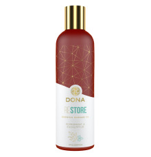 Натуральное массажное масло DONA Restore - Peppermint & Eucalyptus (120 мл) с эфирными маслами