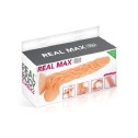 Фалоімітатор із рухомою крайньою плоттю Real Body — Real Max, діаметр 4,3 см, TPE